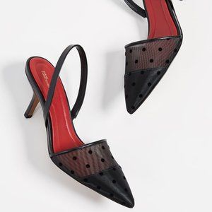 Diane von Furstenberg| Mortelle 4 Slingback Pumps US 6